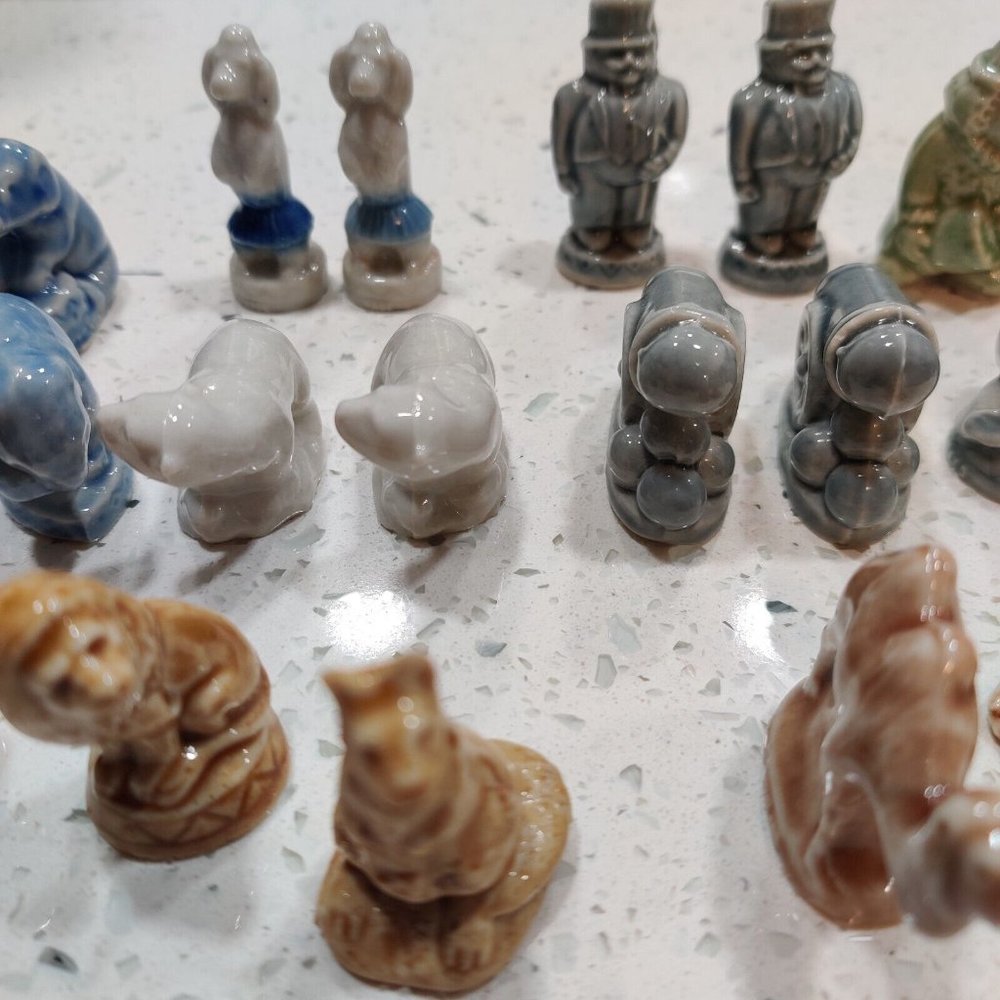 Lot of 22 Wade Porcelain Animal  Figurines England Red Rose Tea Whimsy Vintage - Picture 10 of 16